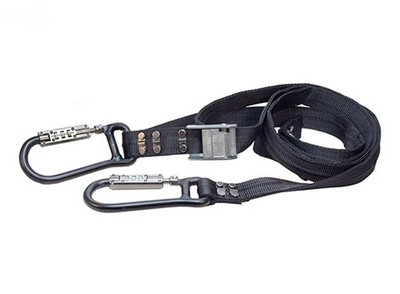 Lockstraps Locking Tie-Down 8.5ft Secure Strap for ATVs, Marine, Tools, CE Cert.