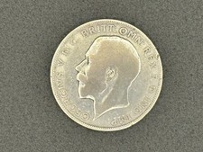 1923 George V Silver Florin Two Shillings Coin - 0.500 (1910 - 1936)