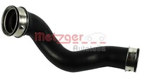 Ladeluftschlauch Links Oben Metzger 2400017 FÜR Mercedes Intercooler Schlauch