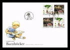 Sweden First Day Cover Europa 2010 Childrens Books Stamps