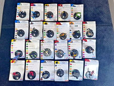 Marvel DC Comics Heroclix Lot of 23 Assorted Heroclix Figures with cards