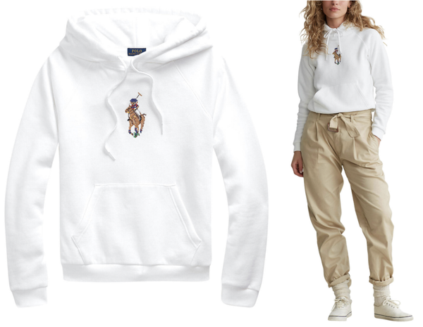 Polo Ralph Lauren Hooded Sweatshirt Sweater Jumper Pullover Pulli Hoodie Pony Xl-image