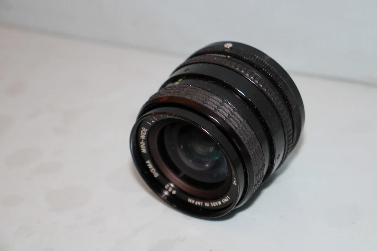 Sigma f/2.8 Camera Lenses 28mm Focal for sale | eBay