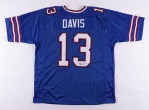 Gabriel Davis Signed Buffalo Bills Jersey Jsa Coa Draft Pick W R U C F Ebay