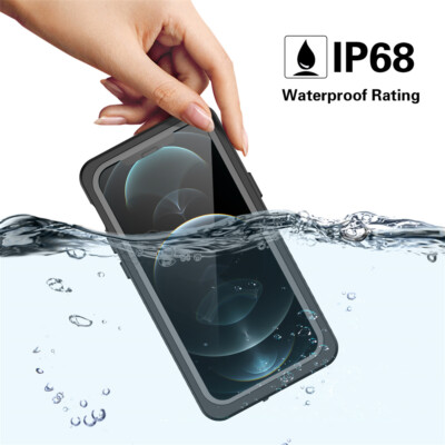 Shellbox Waterproof Case for iPhone 12 Pro Max 12 Pro 12 Mini Protective Cover
