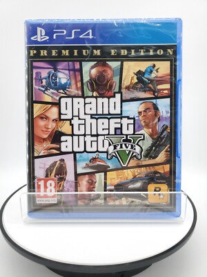 Grand Theft Auto V Premium Edition (PlayStation 4, 2013) for sale