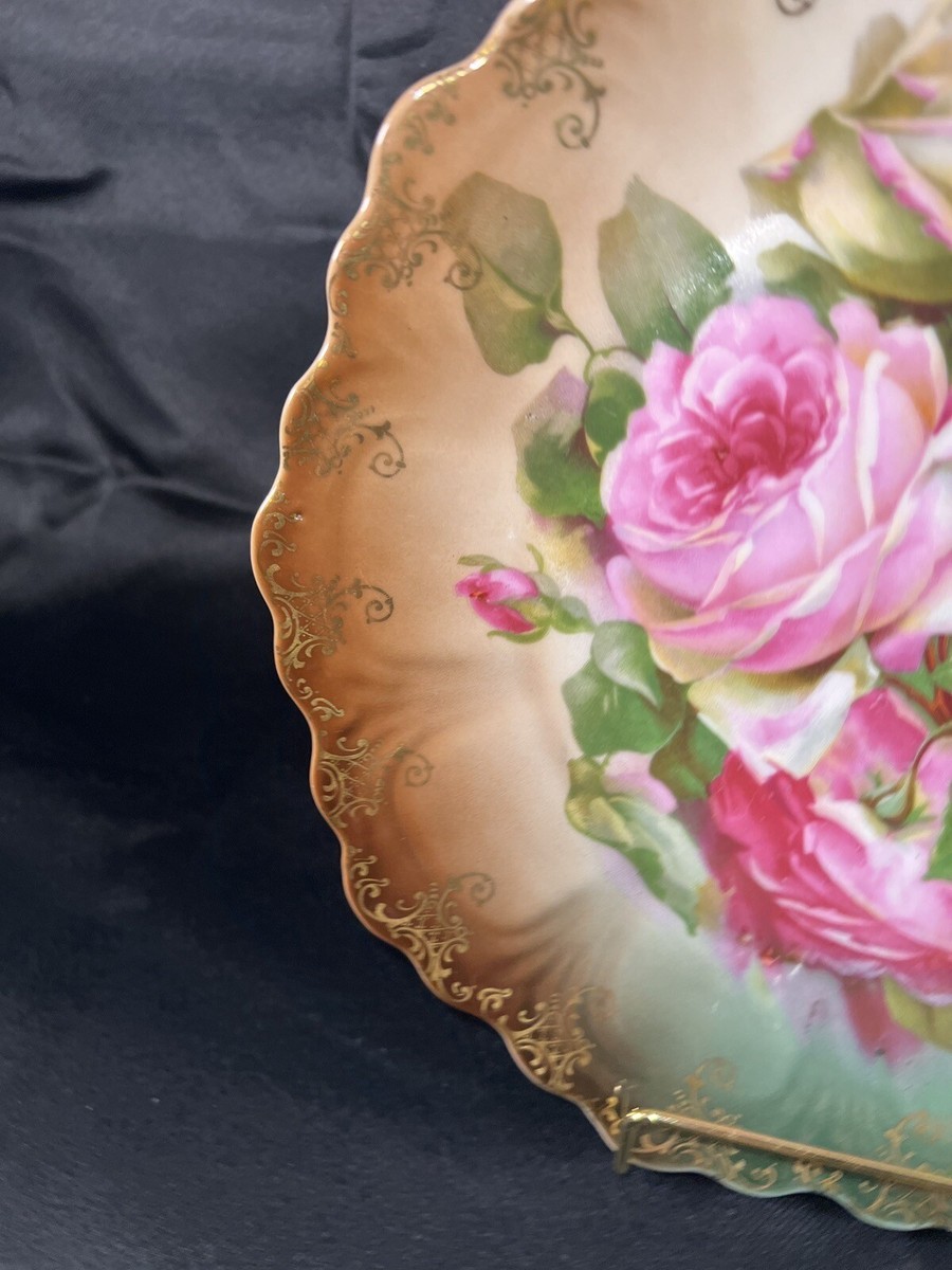 ロイヤルヴィエナ　プレート　アンティーク Antique Royal Vienna, Z.S. & Co. Bavaria 9.5