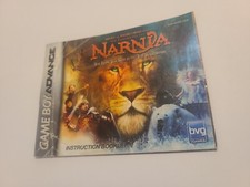 Chronicles of Narnia GBA Nintendo Game Boy Advanced Instruction Manual Only