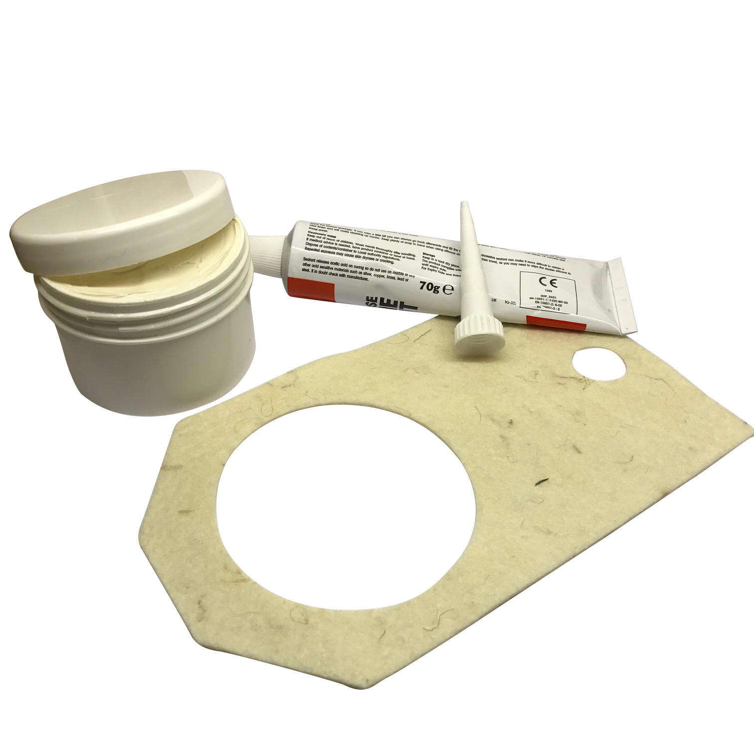 Kenwood Chef & Major A901, 901D/E, 901P, KM  Grease, Felt & Sealant Gearbox Kit.