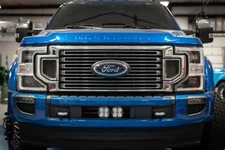 Baja Designs XL80 Amber SAE Bumper Mount Light Kit For 2019+ Ford Super Duty