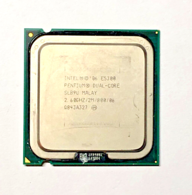 Intel Pentium Dual Core CPU E5300 Socket LGA775 2M Cache