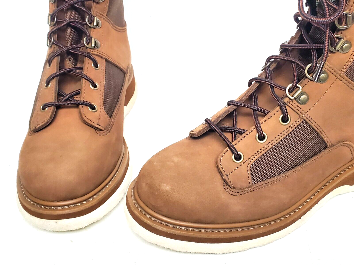 Hodgman Felt Sole Wading Boots Men\'s Size 10 Fly Fishing Hiking Waterproof Hodgman Classic Wading Fly Fishing Boots Brown Leather Felt  main image 3