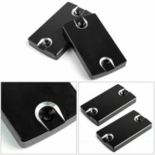 CNC FRONT Brake Fluid Cap Left&Right Black Fits Suzuki Hayabusa GSX1300R 99  T9