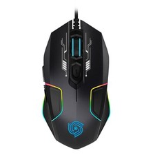 Megalodon MKE 810 Wired Heavyweight Gaming Mouse with Ambidextrous Design and...