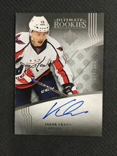 2016-17 Upper Deck Ultimate Collection Rookies #111 Jakub Vrana Rookie Autograph