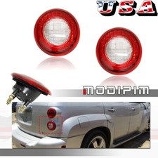 Red Clear Lens Rear Reverse Backup Lights Housings Kit For 2006-2011 Chevy Hhr Red Clear Lens Rear Reverse Backup Lights Housings Kit For 2006-2011 Chevy Hhr
