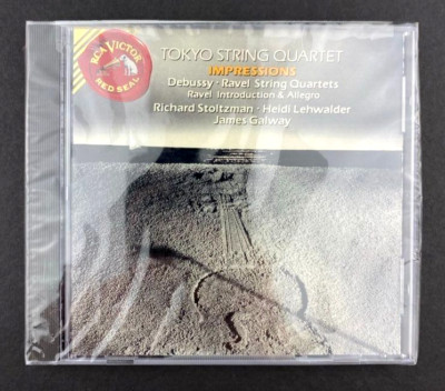 TOKYO STRING QUARTET / IMPRESSIONS CD 1994 RCA DEBUSSY & RAVEL STRING New Sealed