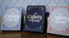 Baraja de cartas Cardistry X Caligrafía Lámina Dorada Edición Limitada Nueva