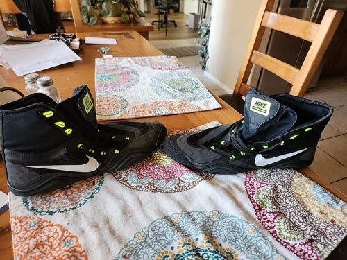 Nike Hypersweeps Samples Wrestling Shoes Men Size 10 Rare Nwob - Photo 1/6
