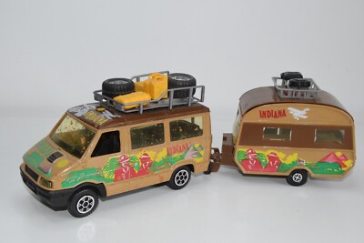 B30 1:25 JADI TOYS IVECO VAN CARAVAN ROLLER RAPHAEL 201 INDIANA EXC. ZUSTAND....