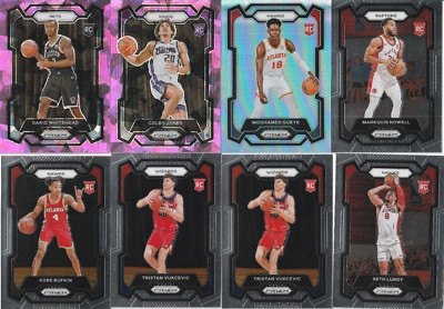 2023-24 Panini Prizm Rookies 20 Card Lot - Parallels and Base