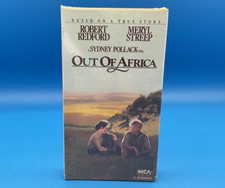 OUT OF AFRICA VHS Redford Streep 1986 NEW SEALED Fast Free Shipping 