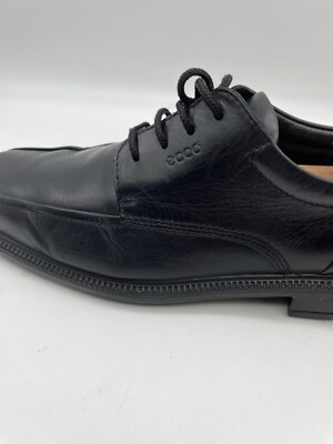 Ecco mens size 44 10-10.5 black leather comfort orthopedic bicycle toe oxfords ECCO Shoes Men US 10 EU 44Black Leather Dress Bicycle Toe  main image 3