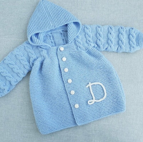 baby sweater, knitted baby cardigan 