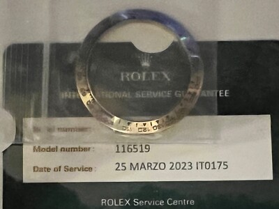 rolex daytona 116519 Original Ring Original Bezel white gold