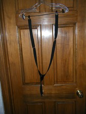Men's Black Adjustable Stretch Suspenders