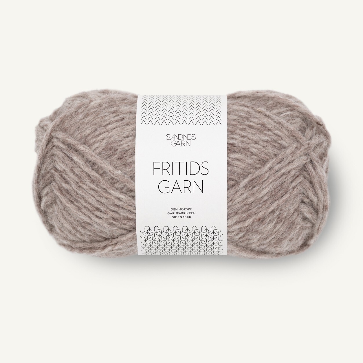 Leisure Yarn by SANDNES GARN - BEIGE MELANGE (2650) - 50 g / approx. 70 m Wool