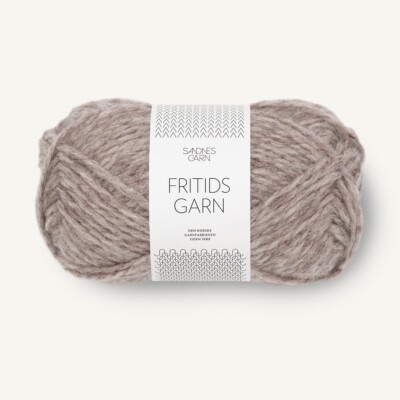 FRITIDSGARN von SANDNES GARN - BEIGEMELERT (2650) - 50 g / ca. 70 m Wolle