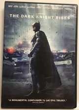 Batman: The Dark Knight Rises (DVD,2012,Widescreen) Christian Bale,Fantastic!