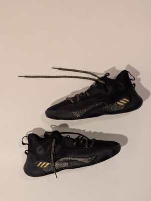 Adidas Harden Stepback 3 Black Gold Basketball Shoes Men s Size 11 GY8631