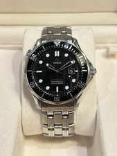 Omega Seamaster Diver 300m Black Dial Quartz Watch - 212.30.41.61.01.001