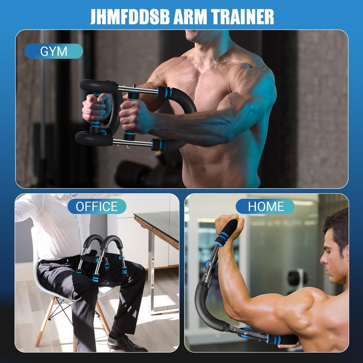 Chest Exerciser For Men ,60-100 Lbs Adjustable Arm Trainer For Men