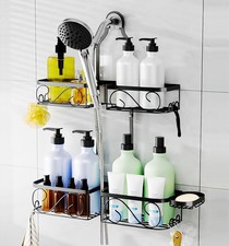 Shower Caddy Hanging for Handheld Showerheads, Rustproof Stainless Steel Show...