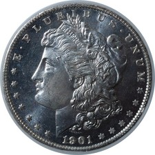 1901-O Morgan Dollar MS66PL NGC