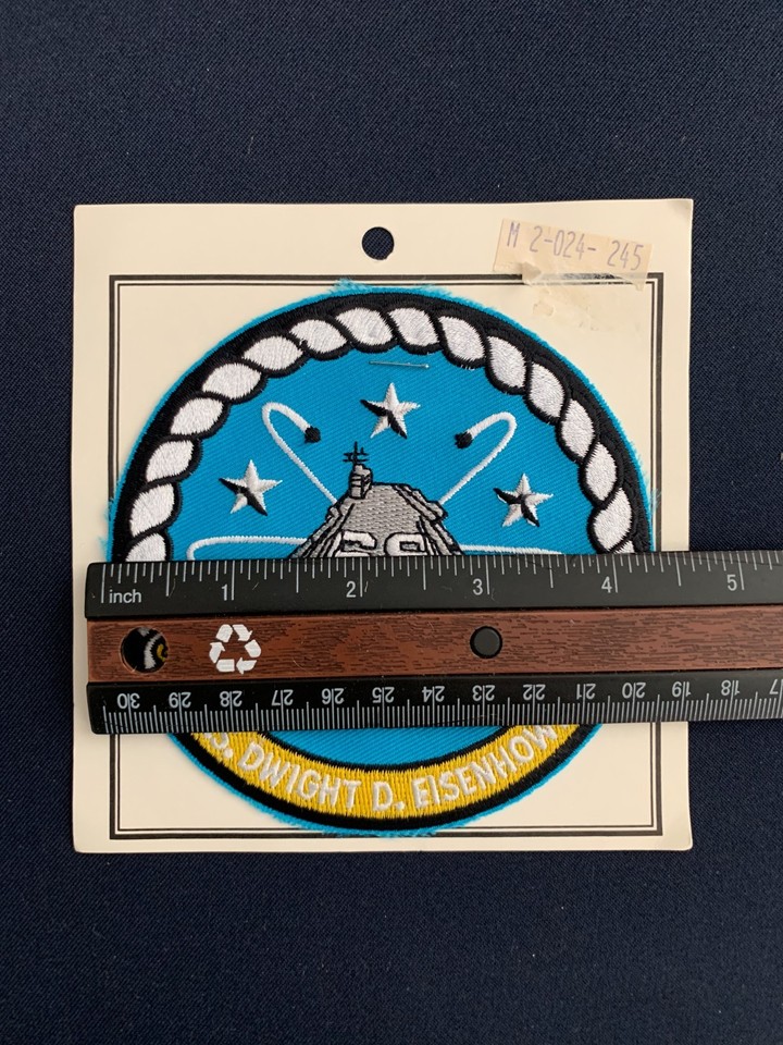 USS Dwight D. Eisenhower CVN-69 Ship Patch | Flying Tigers Surplus-420599