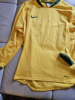 Sportshirt Gelb Fussball  Training Neuwertig XL = 158/ 170
