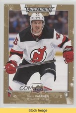 2017-18 Upper Deck Compendium Gold Sami Vatanen #730 READ o1h