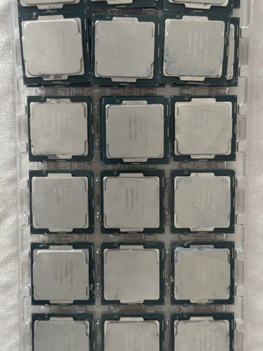 Lot Of 34 Intel Core i5-10500E CPU 3.10GHz Desktop Processor FCLGA1200 SRH6C
