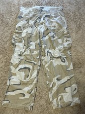 Vintage Y2K Mens No Boundaries Baggy Cargo Pants Size 38x32