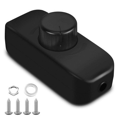 Easy Install Inline Dimmschalter für LED Tischlampen und Halogenleuchten