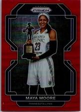 2022 Panini Prizm WNBA #64 Maya Moore Red #/199