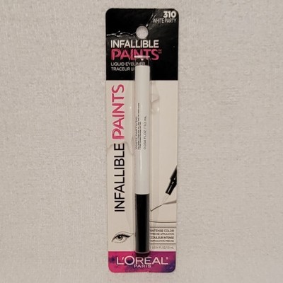 L'oreal Paris Infallible Paints Liquid Eyeliner Color 310 White Party Brand New