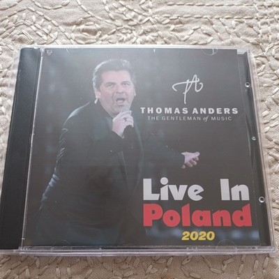 Thomas Anders ( Modern Talking ) The Gentleman of Music - Live in Poland 2020 CD