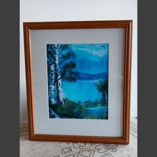 Signierter Limited Edition Print 2008 "Blue Lagoon" von Ineke Crocker