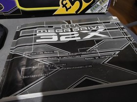 Sega Mega Drive 32X PAL System Complete In Box With 2 Games Tested And Working