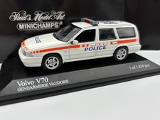 Minichamps '98 Volvo V70 I Kombi "Gendarmerie Vaudoise" Schweiz in Weiß 1/43 OVP